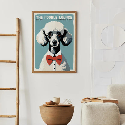 The Poodle Lounge Jazz Poster