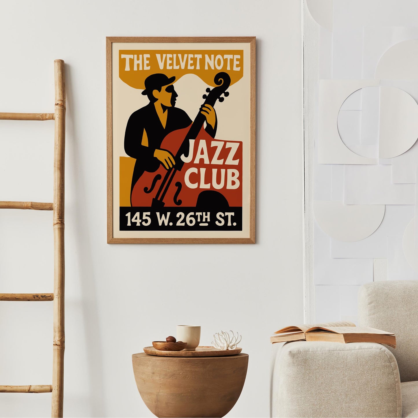 Jazz Bass Poster Print