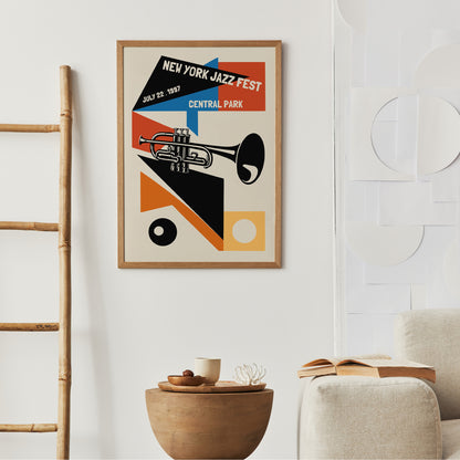 New York Jazz Fest 1997 Poster