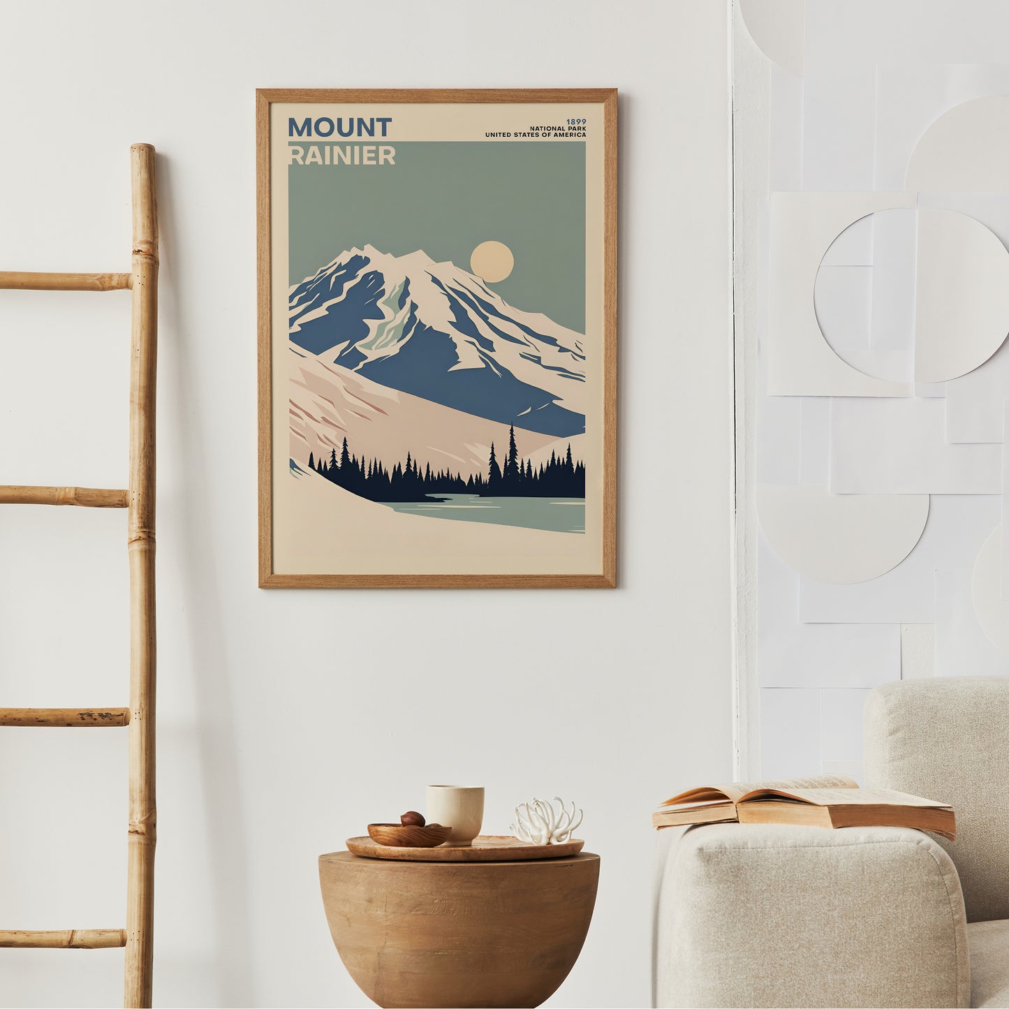 Mount Rainier National Park Poster