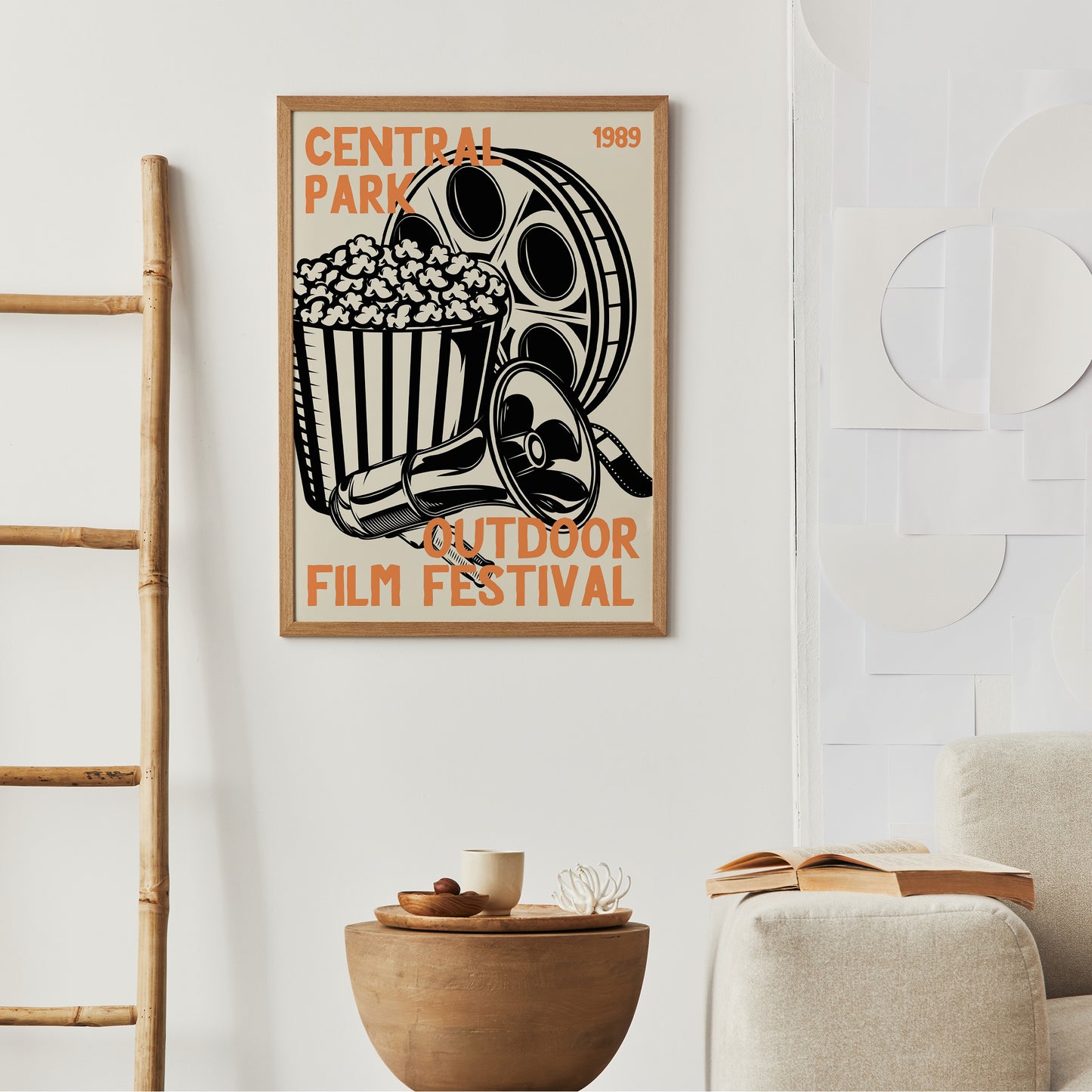 Central Park Film Festival Vintage Poster