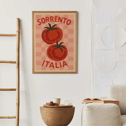 Sorrento Tomato Poster