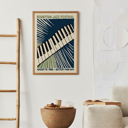 Downtown Jazz Festival NYC Poster