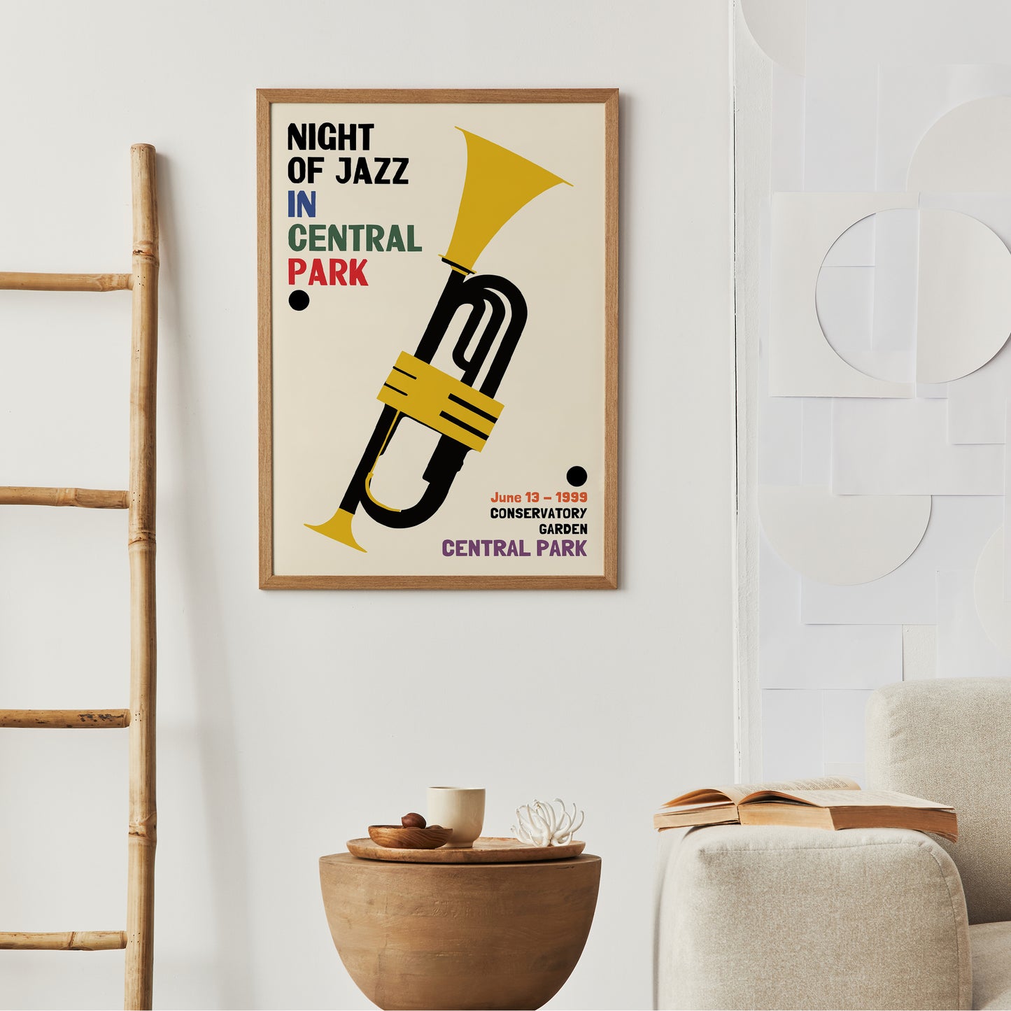 Central Park 1999 Jazz Festival Poster