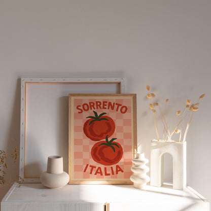 Sorrento Tomato Poster