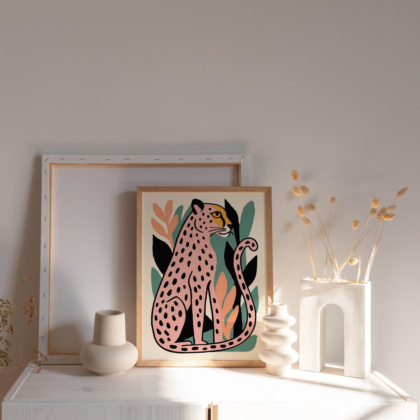 Spotted Cat Art Print