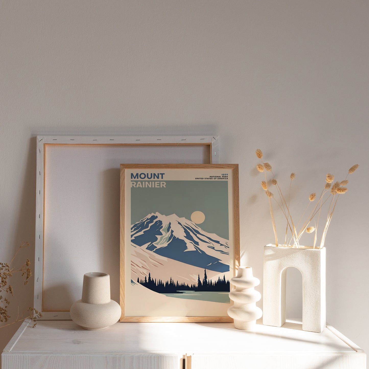 Mount Rainier National Park Poster