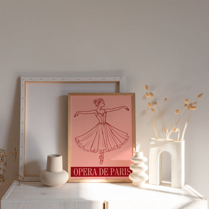 French Opera De Paris Poster