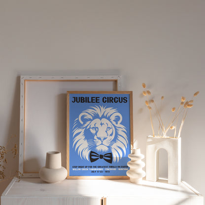 Jubilee Circus Retro 1972 Poster