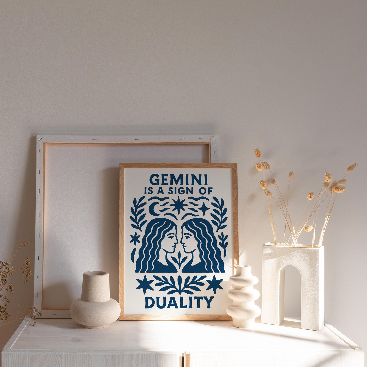 Gemini Duality Poster Print