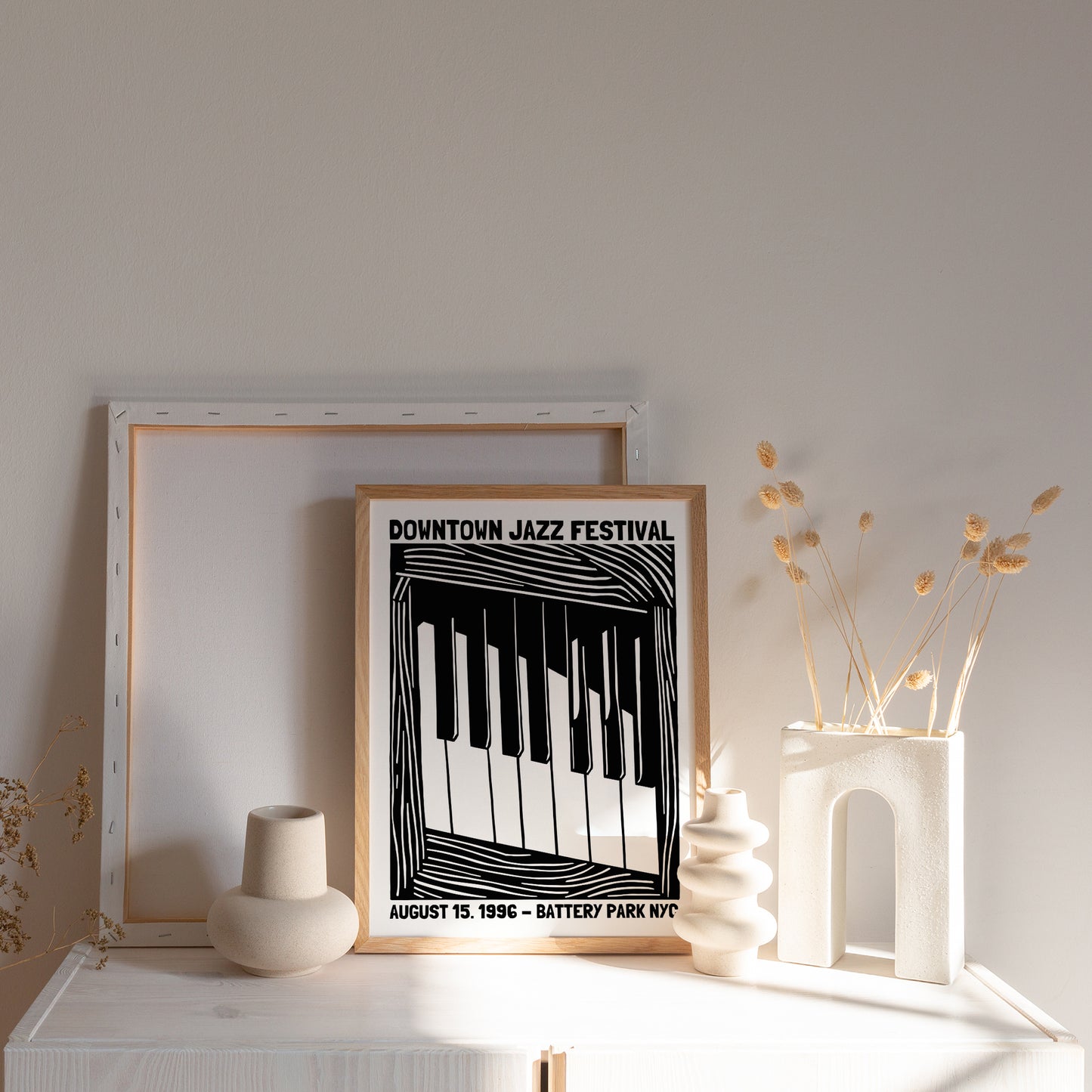 Downtown NYC Jazz Festival 1996 Poster