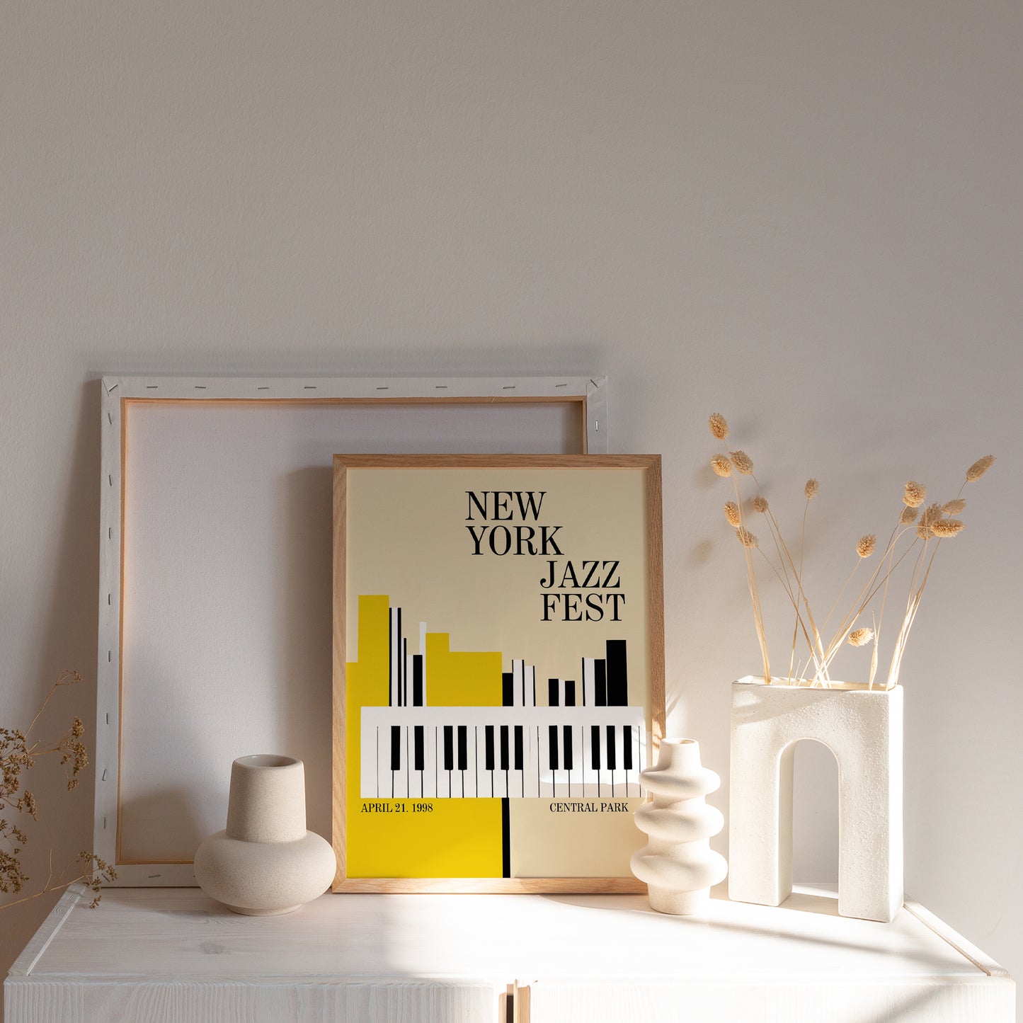 New York Jazz Fest 1998 Wall Art Poster