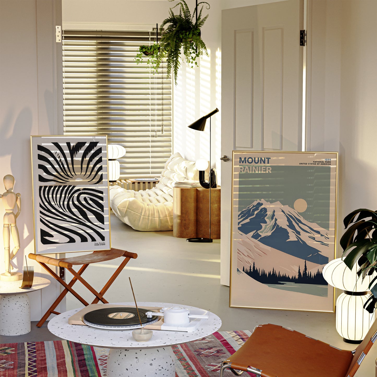 Mount Rainier National Park Poster