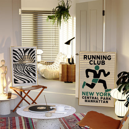 Running Club NYC Poster