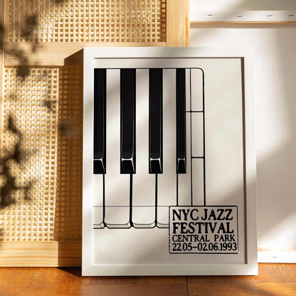 NYC Jazz Festival Poster Print