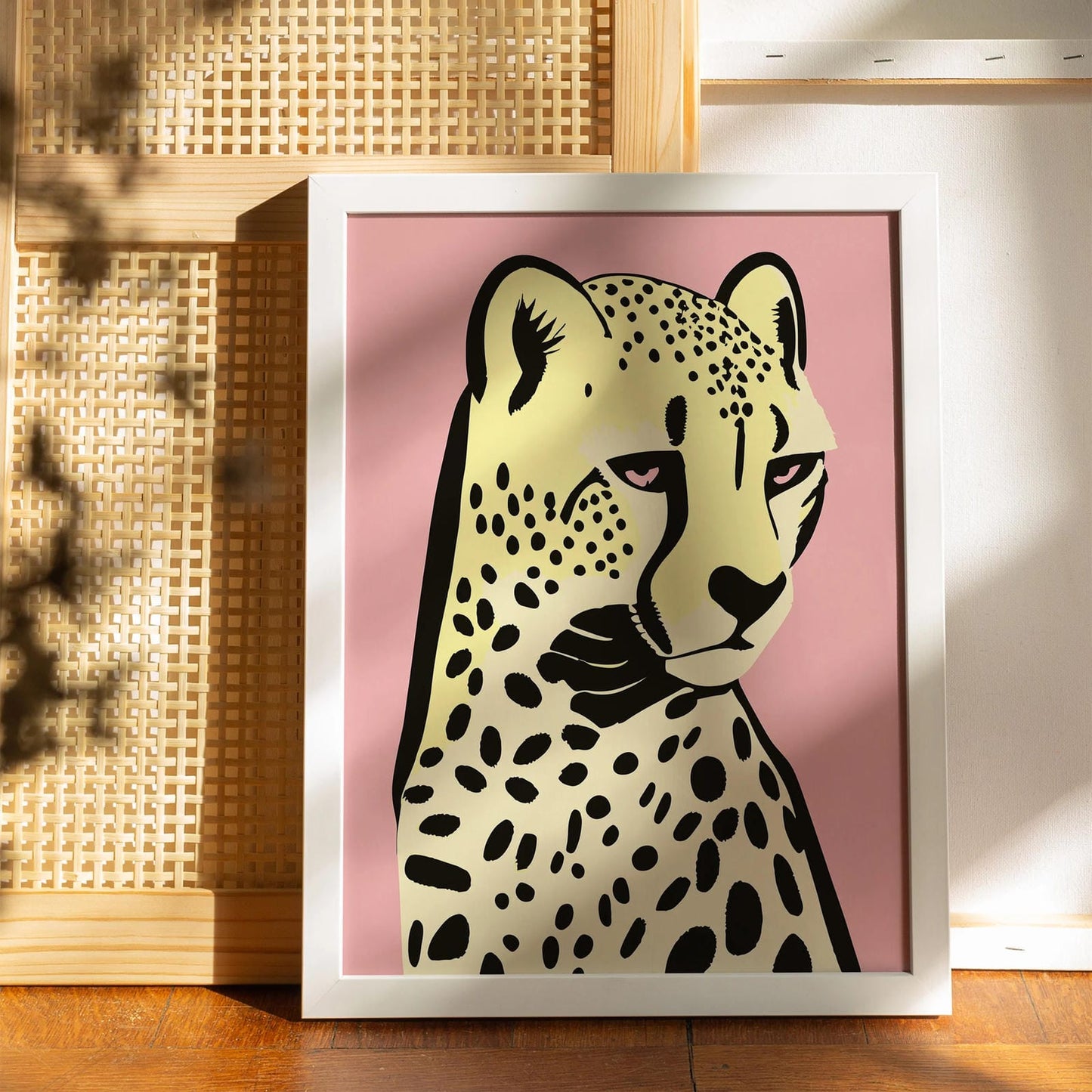 Shy Jungle Cat Poster