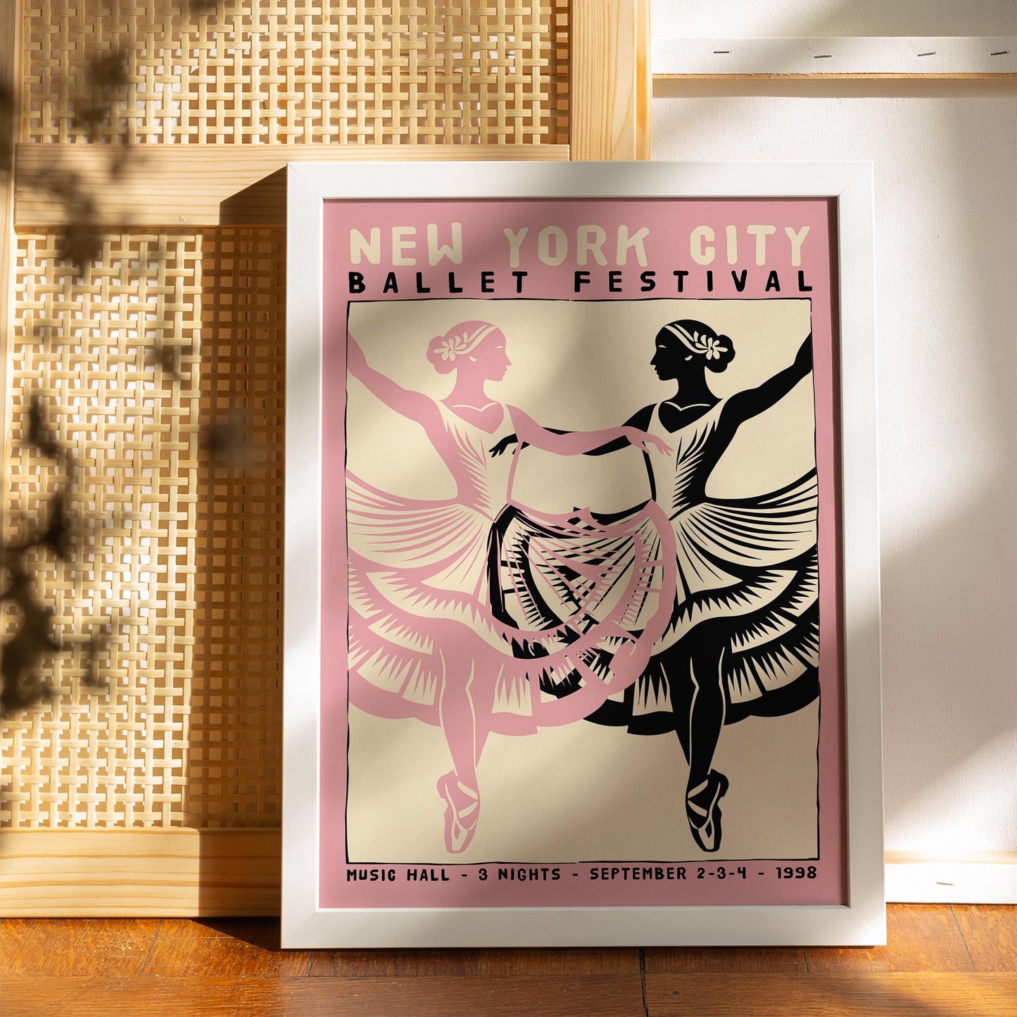 NYC Ballet Festival 1957 Poster Print
