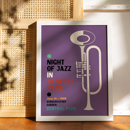 Jazz in Central Park – Poster Print