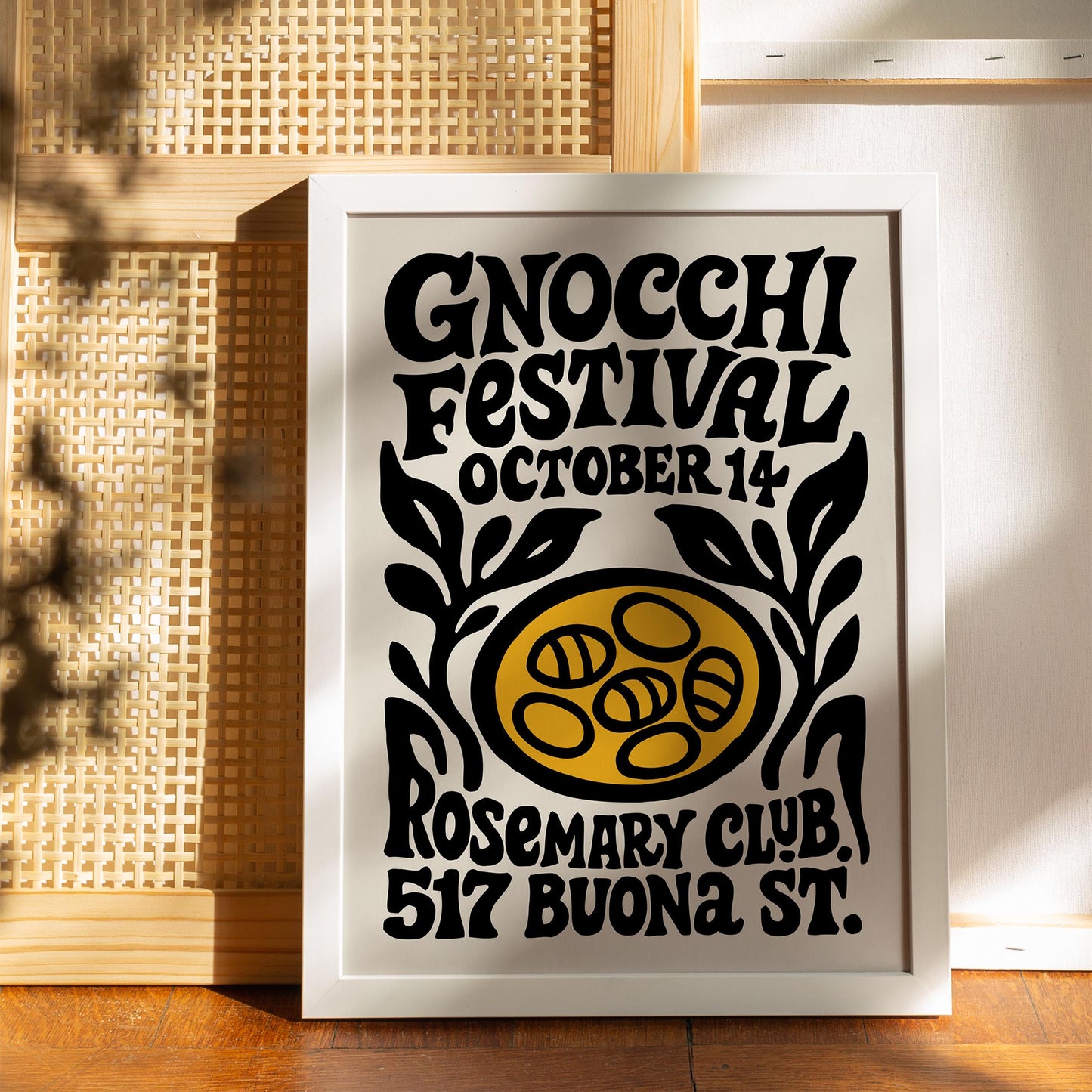 Gnocchi Festival Poster