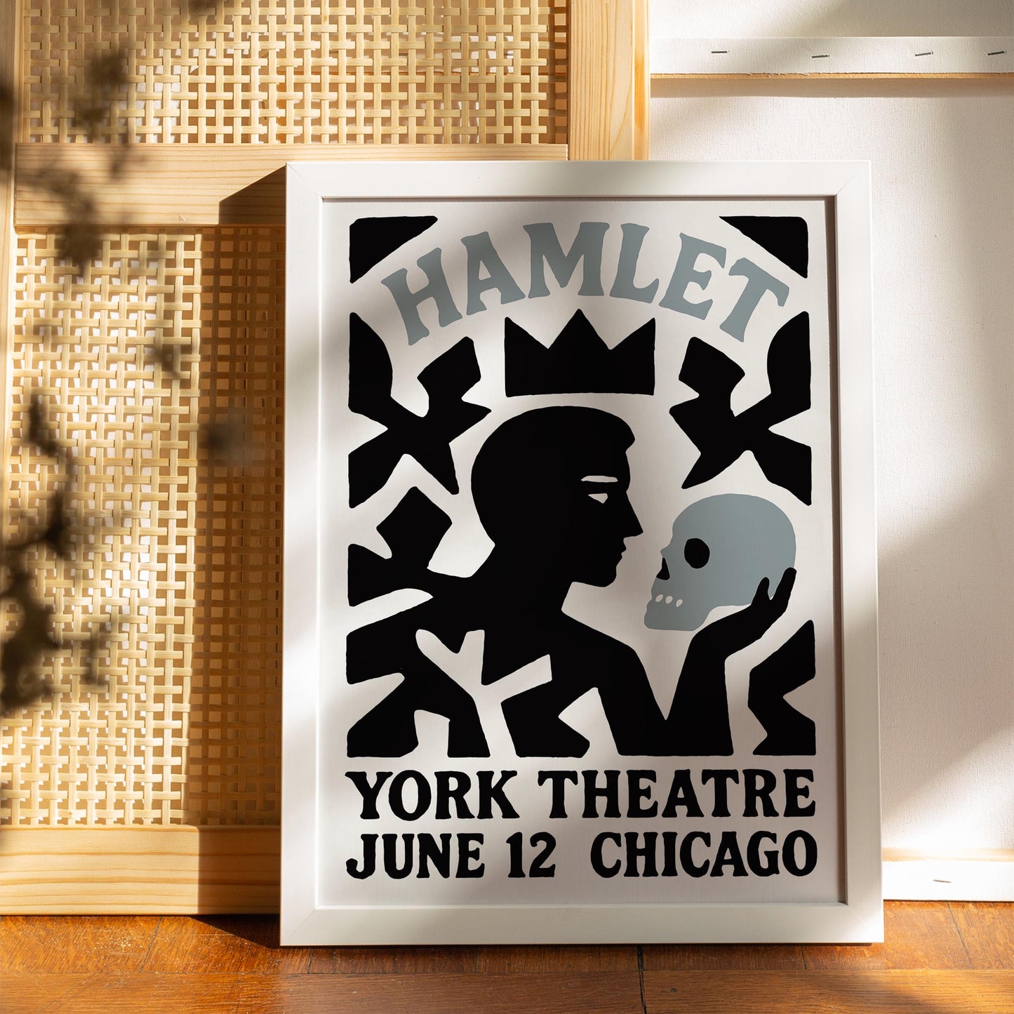 Hamlet Theatre Poster Print