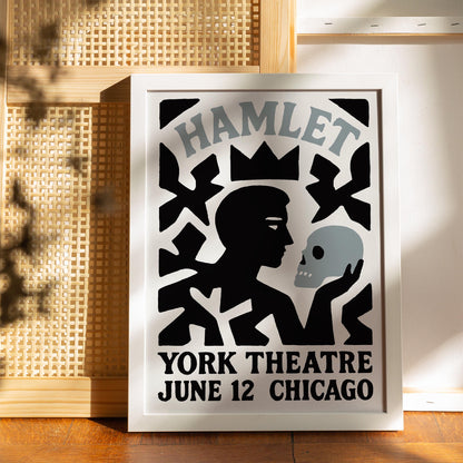Hamlet Theatre Poster Print