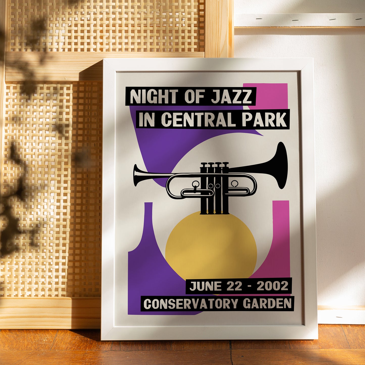 Central Park 2002 Jazz Festival Poster
