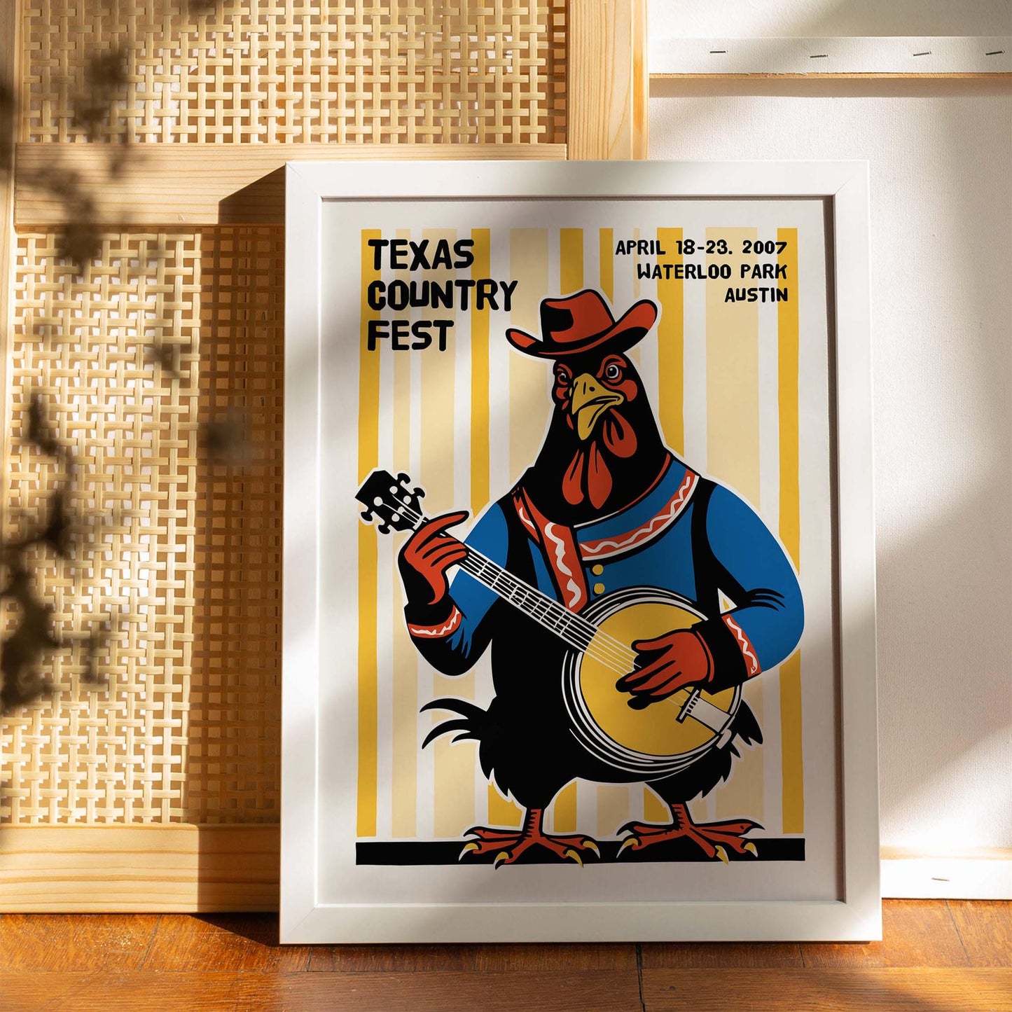 Texas Country Fest Poster Print