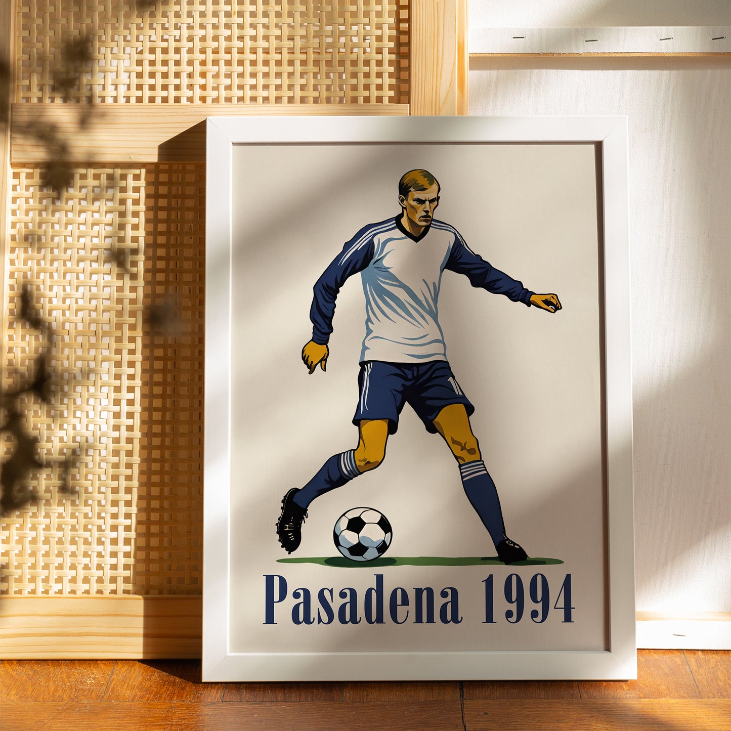 Vintage USA 94 Soccer Art