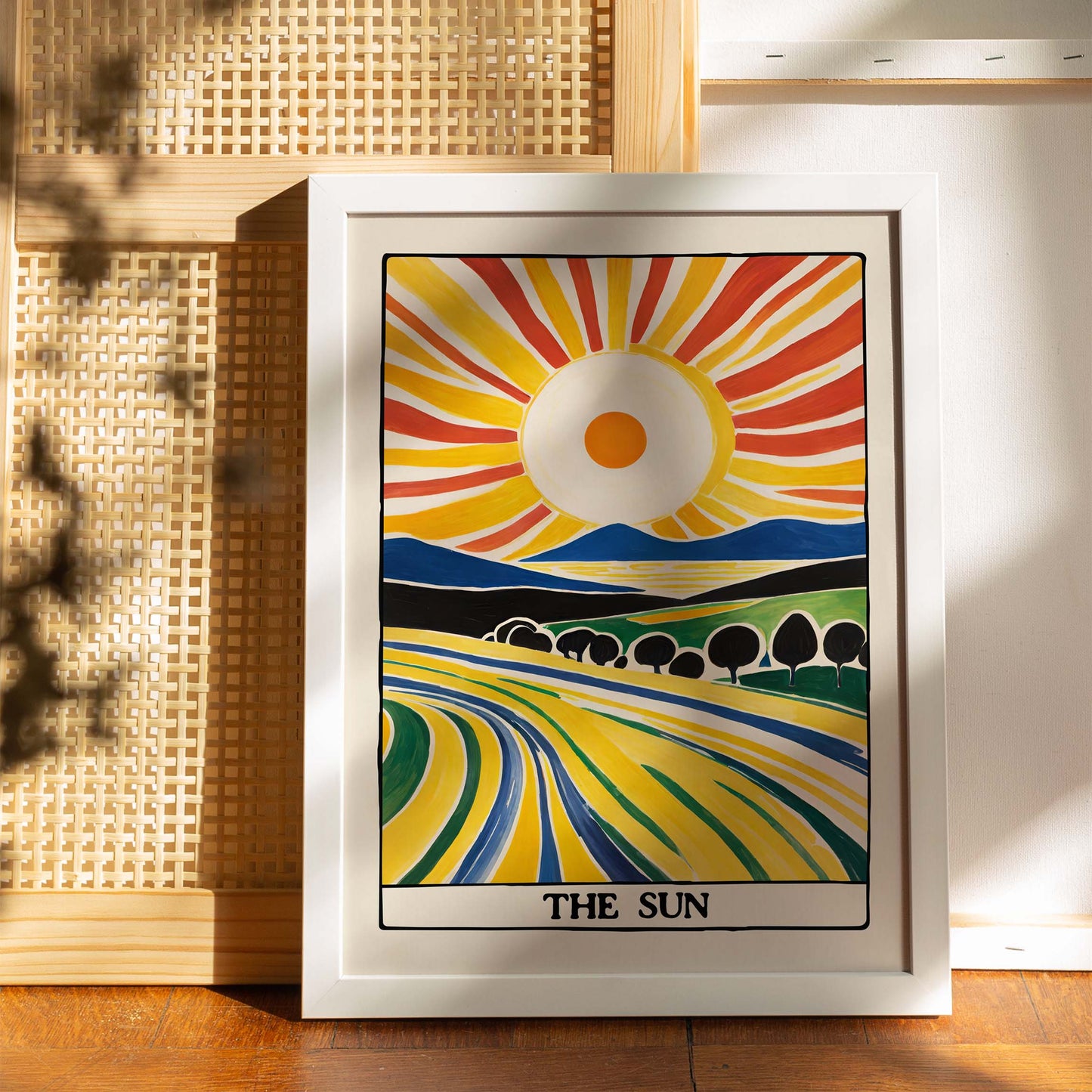 The Sun Landscape Poster Print