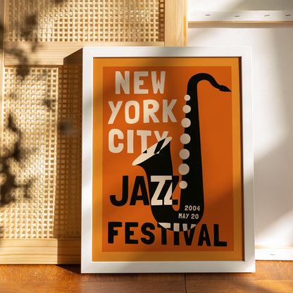 New York Jazz Festival Print
