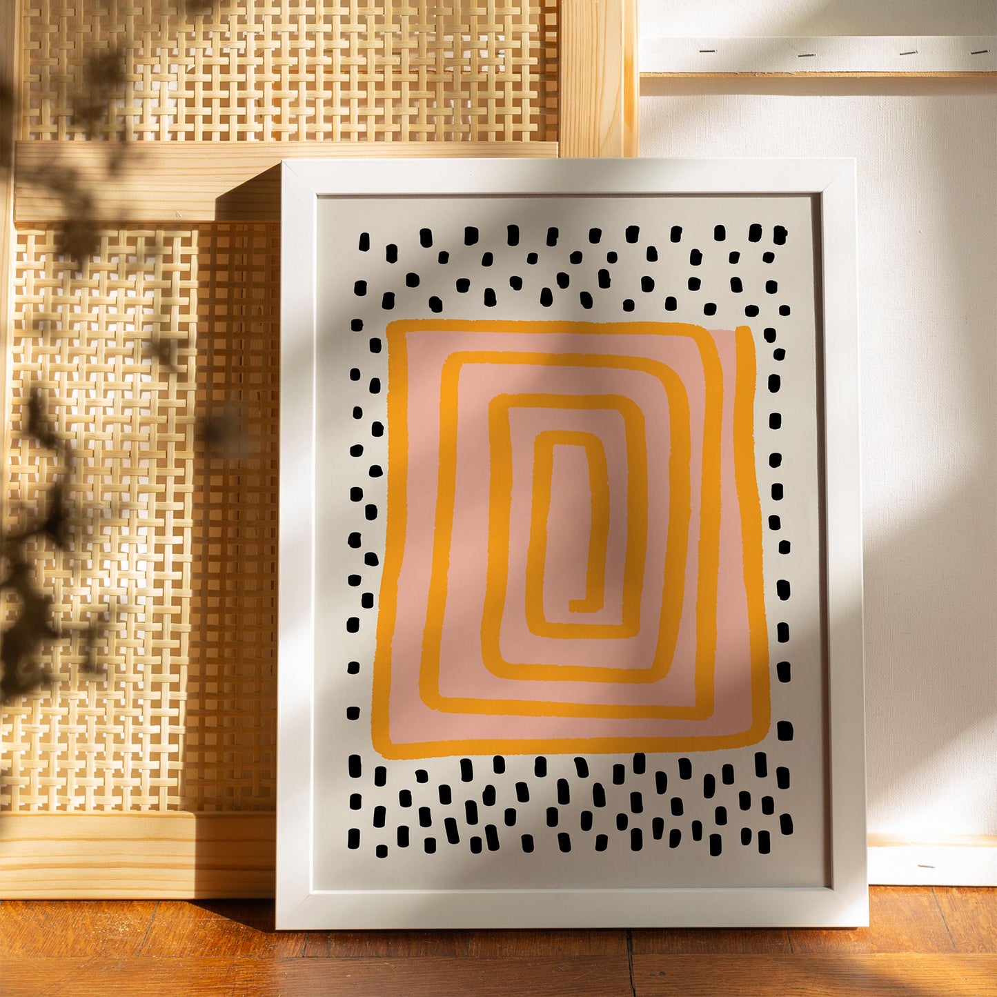 Abstract Maze Wall Art