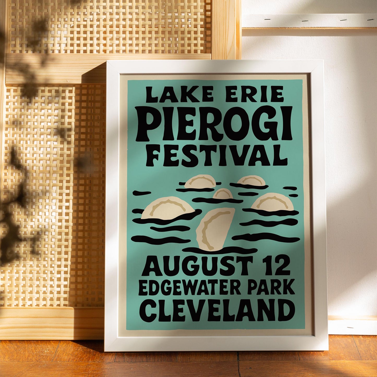 Pierogi Festival Vintage Poster