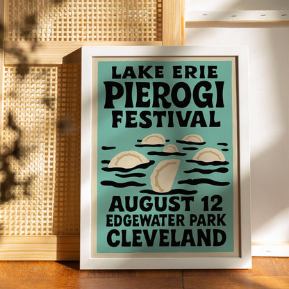 Pierogi Festival Vintage Poster