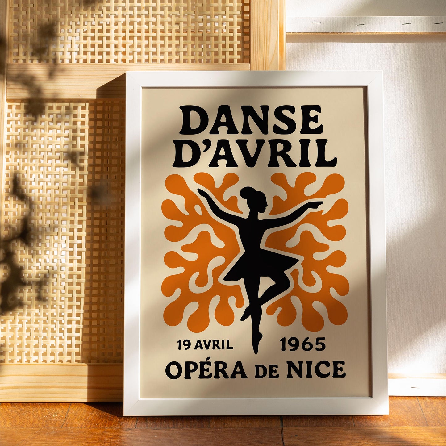 Danse Avril Ballet Poster