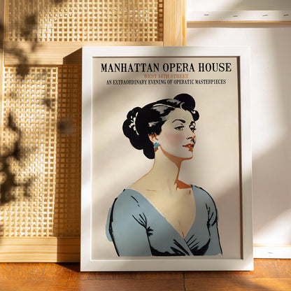 Classic Opera Diva Print