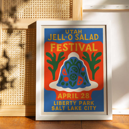 Utah Jell-O Salad Festival Poster 1998