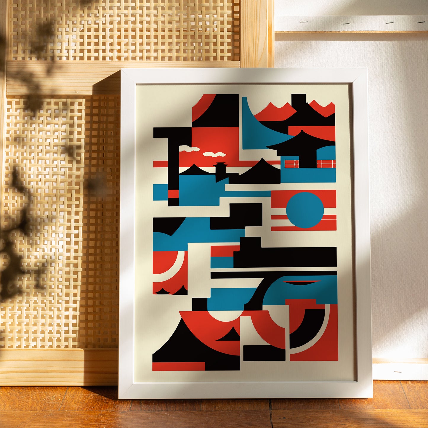 Geometric Japan Minimalist Poster