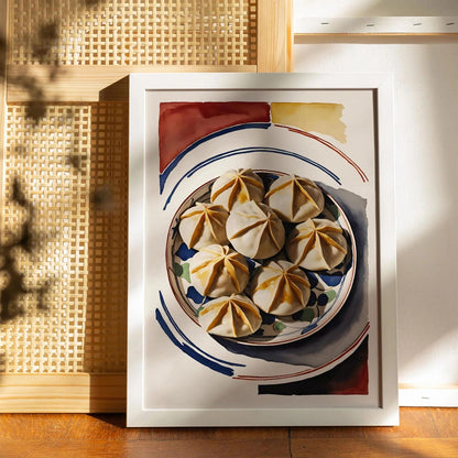 Bao Buns Culinary Wall Art