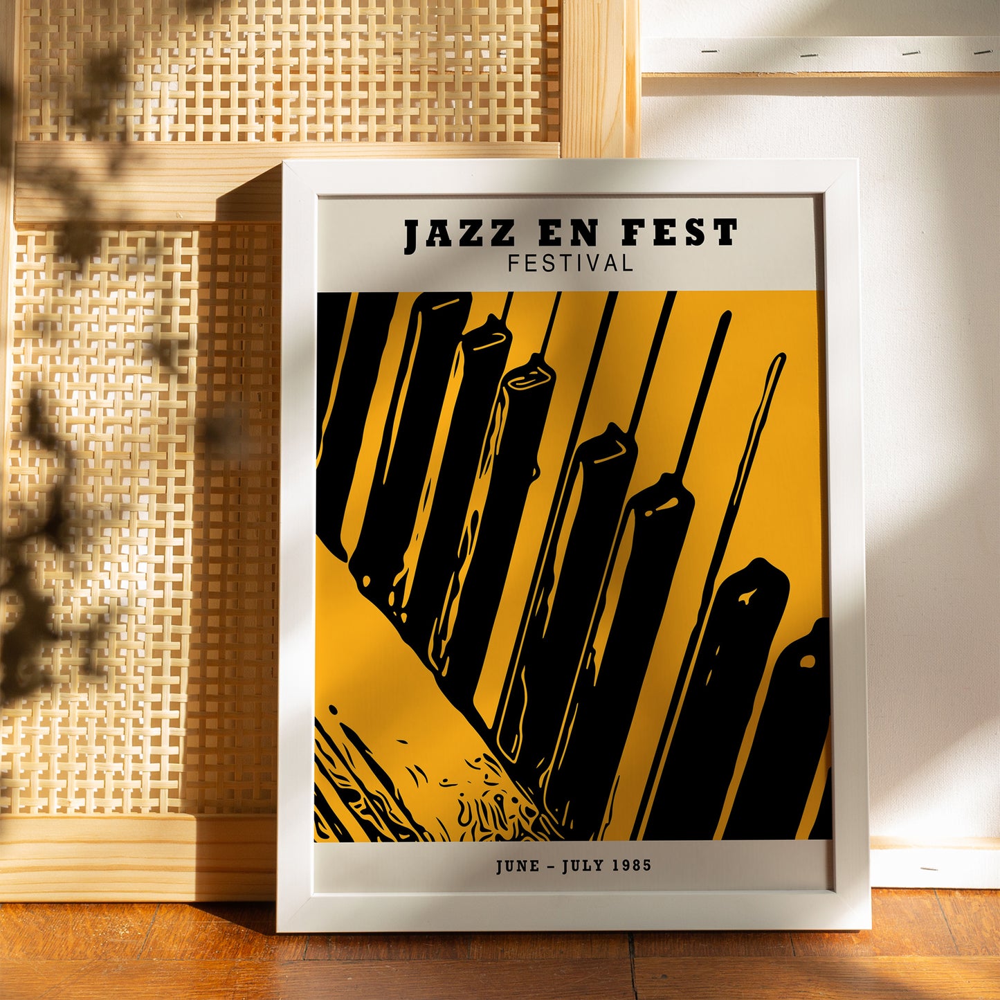 Jazz En Fest 1985 Festival Poster