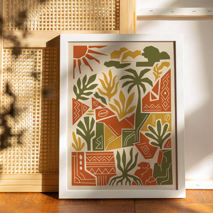Stay Rooted Bohemian Poster