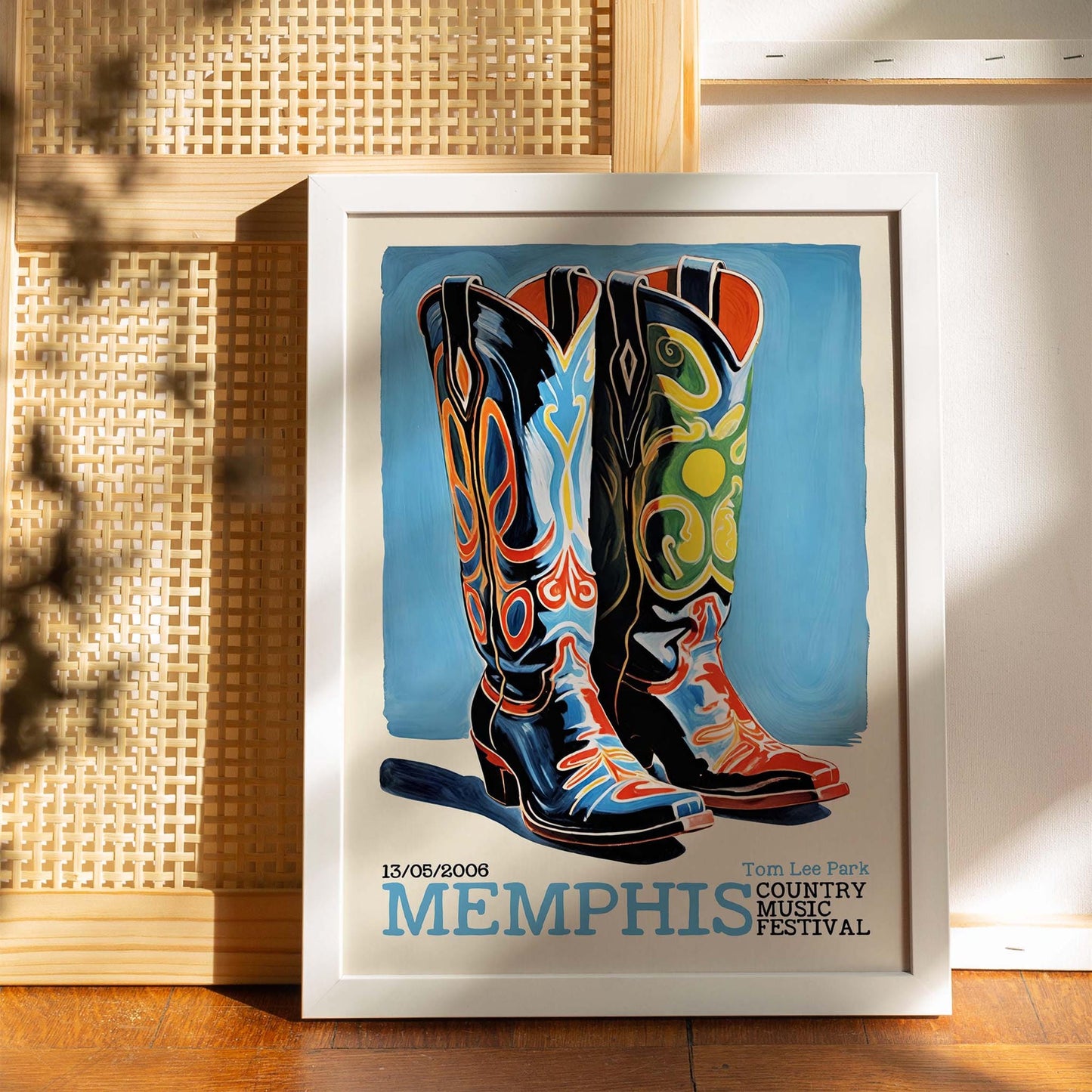 Country Music Vibes – Wall Art Print