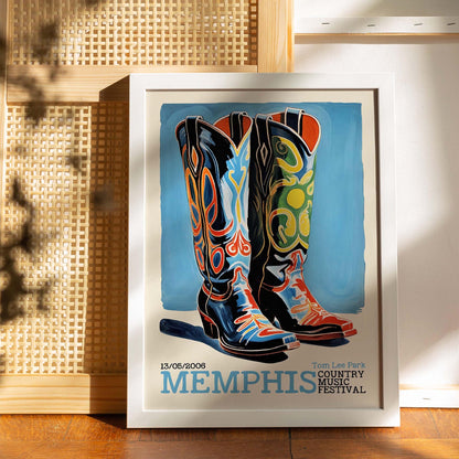 Country Music Vibes – Wall Art Print