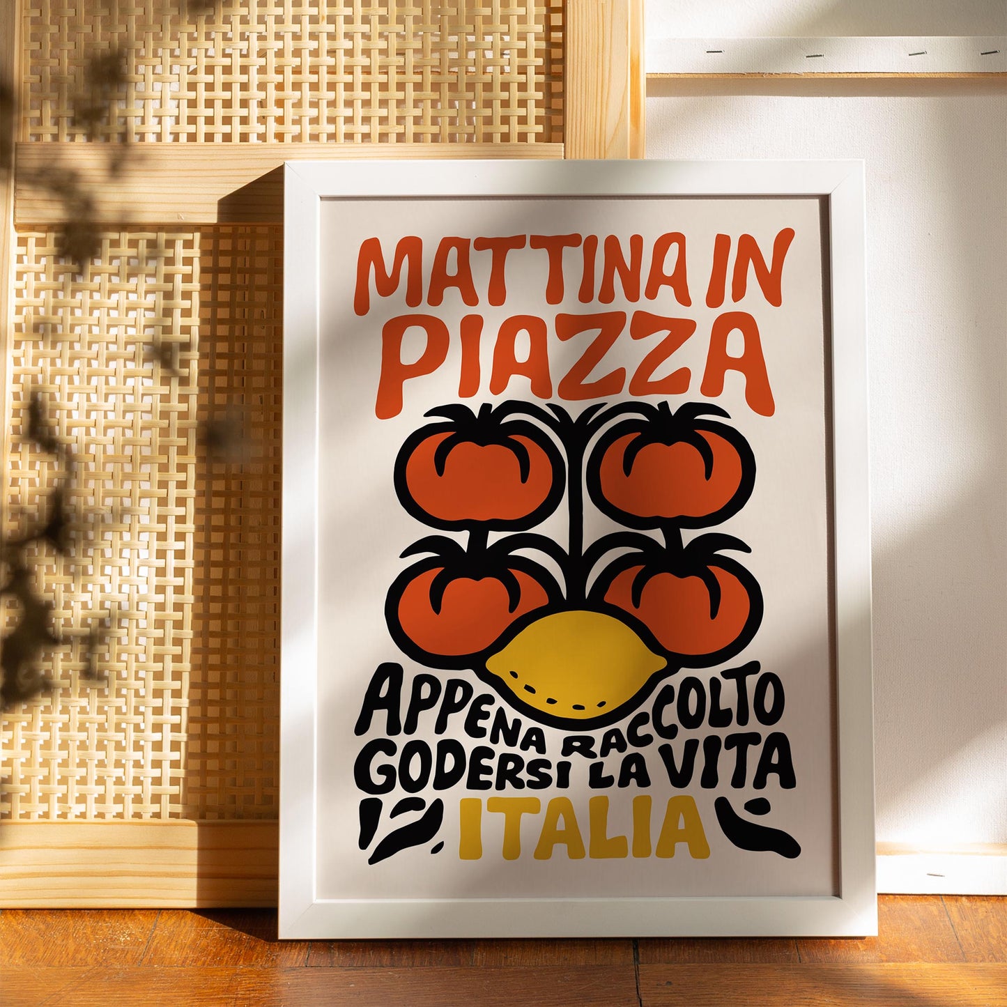 Italian Kitchen Art Poster