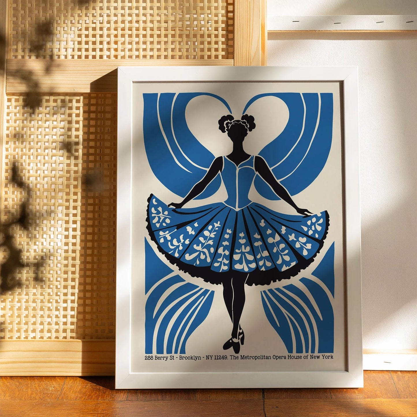 Opera House of New York Retro Poster