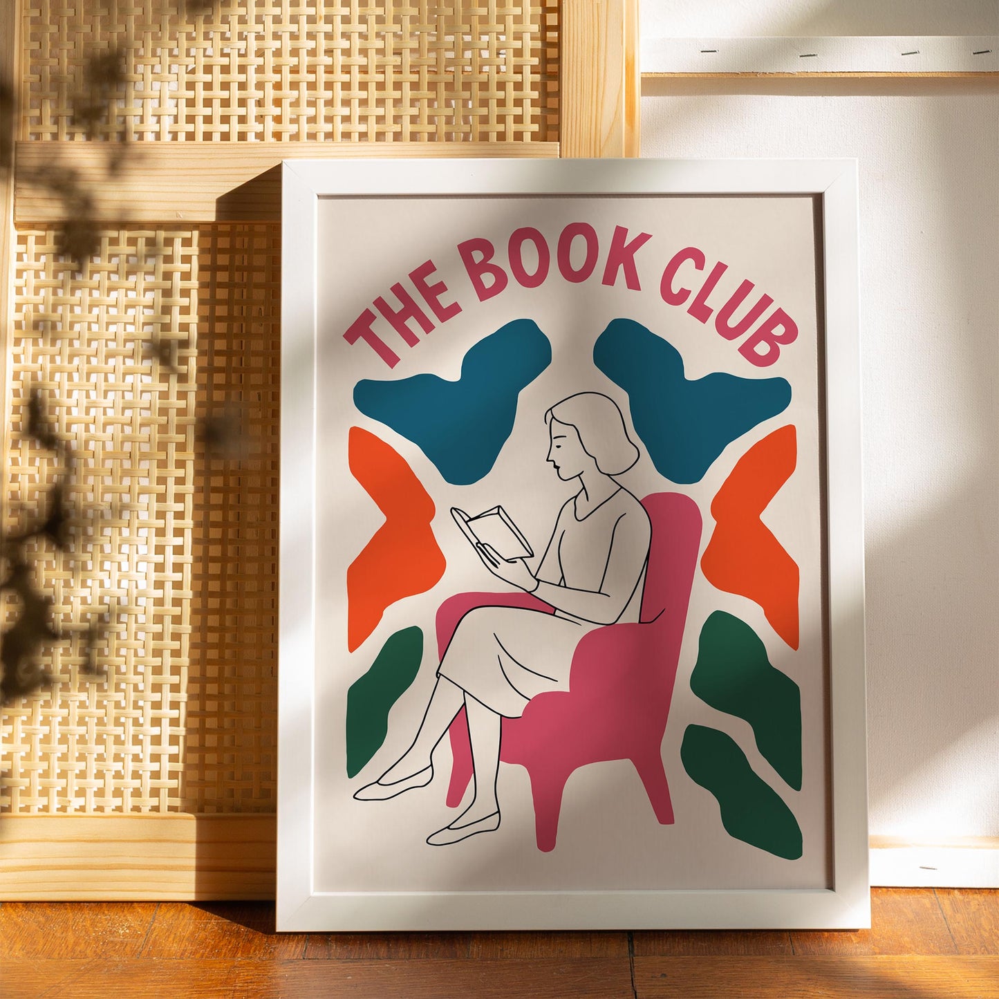Book Club Wall Art Print