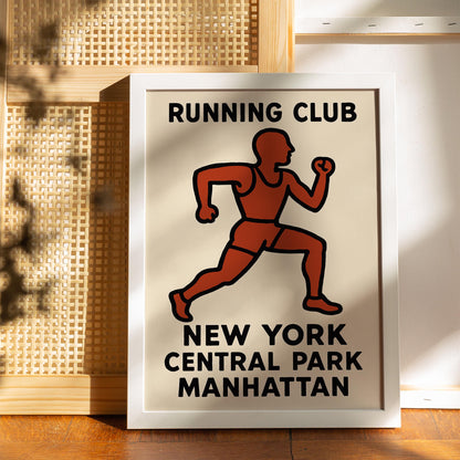 Running Club NYC Poster
