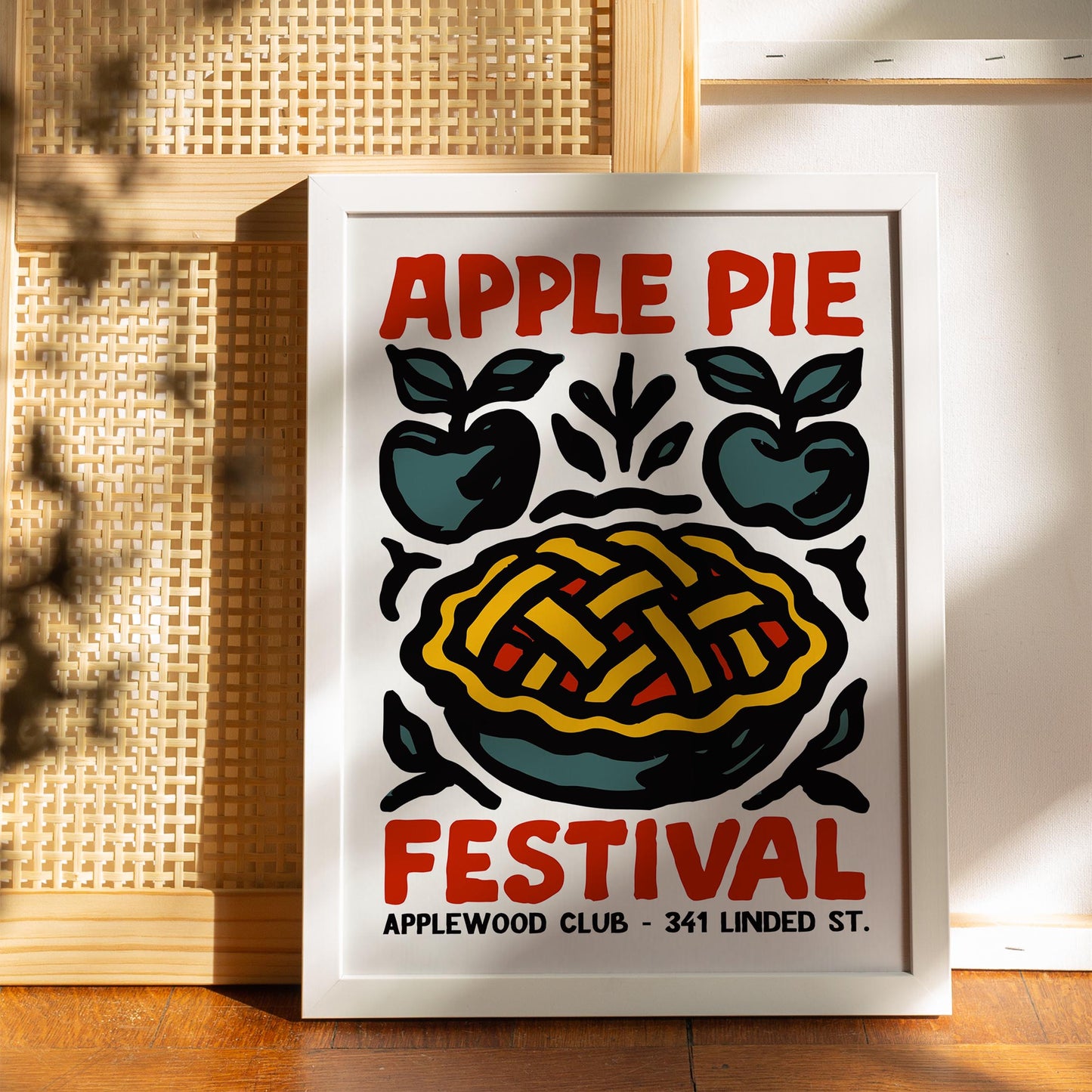 Apple Pie Festival Poster