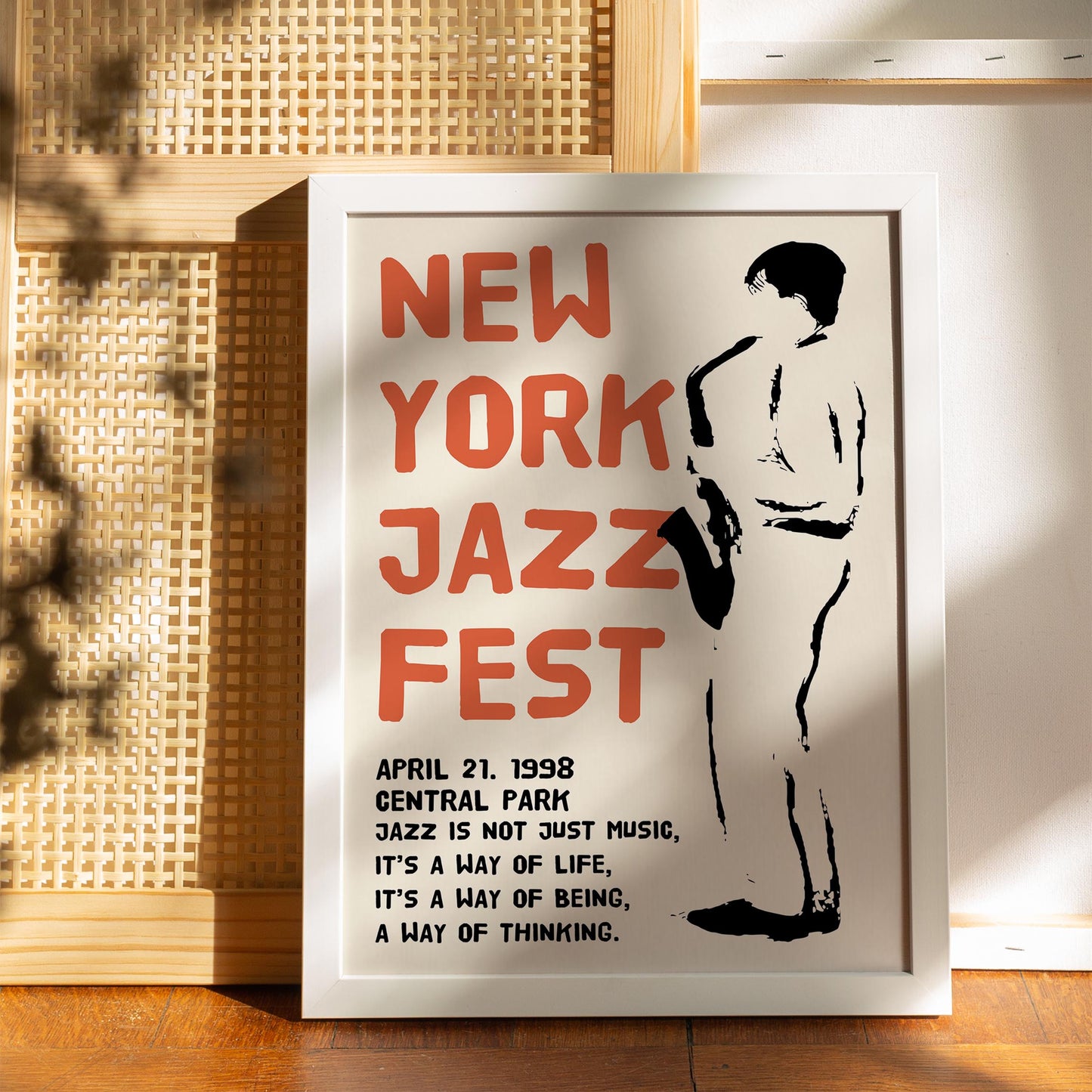 New York Jazz Fest Poster