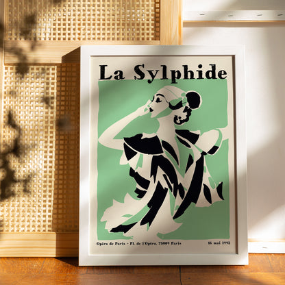 La Sylphide French Opera 1992 Poster