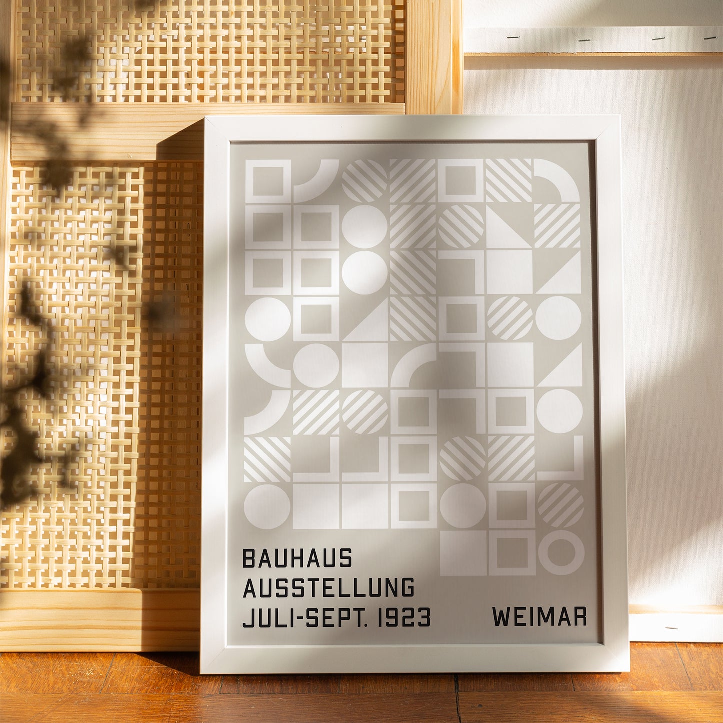 Minimalist Bauhaus Beinge Poster